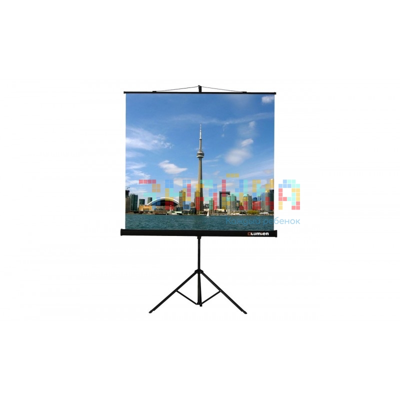 Проекционный экран на штативе Lumien Eco View (LEV-100101) 150x150 см