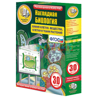Наглядная биология. Химия клетки. Вещества, клетки и ткани растений